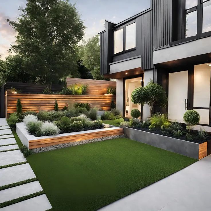 2025 modern front yard landscaping trends